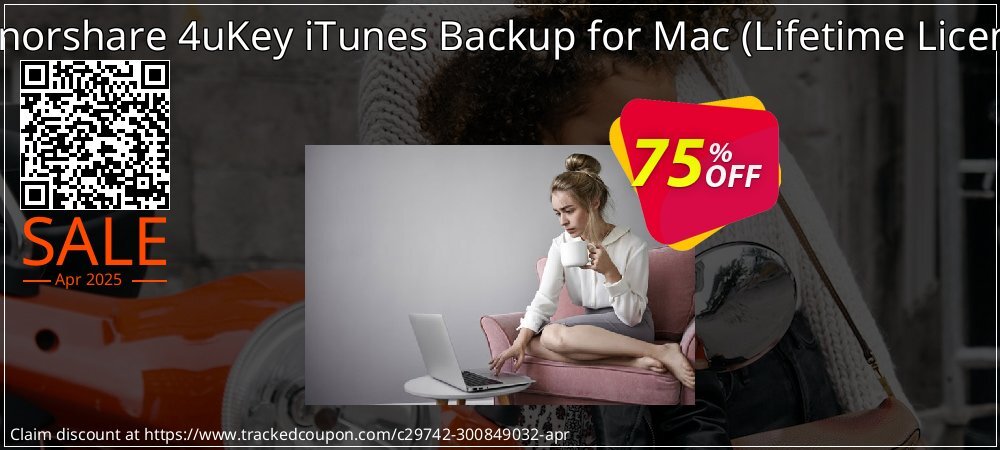 TTenorshare 4uKey iTunes Backup for Mac - Lifetime License  coupon on April Fools' Day deals