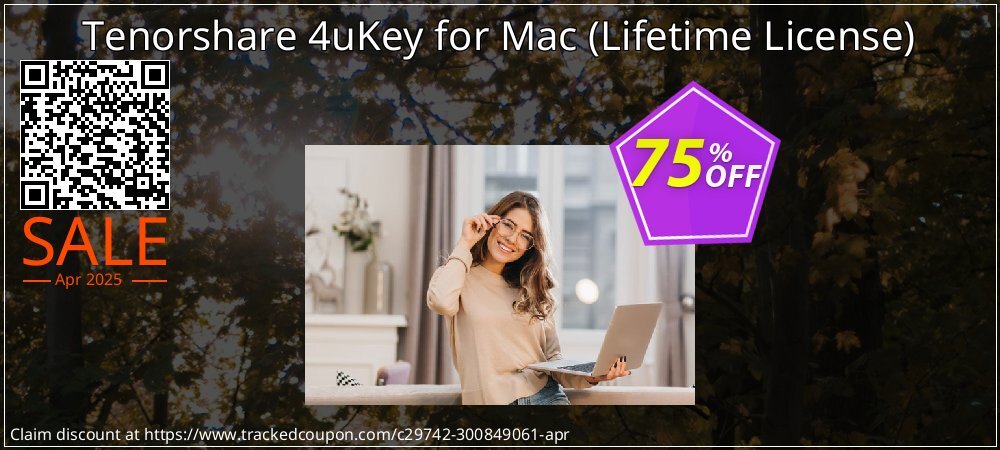 Tenorshare 4uKey for Mac - Lifetime License  coupon on National Loyalty Day offering discount