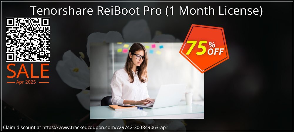 Tenorshare ReiBoot Pro - 1 Month License  coupon on Easter Day offering sales