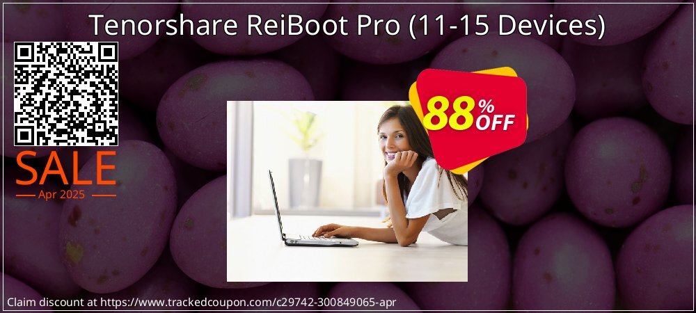 Tenorshare ReiBoot Pro - 11-15 Devices  coupon on National Walking Day discounts