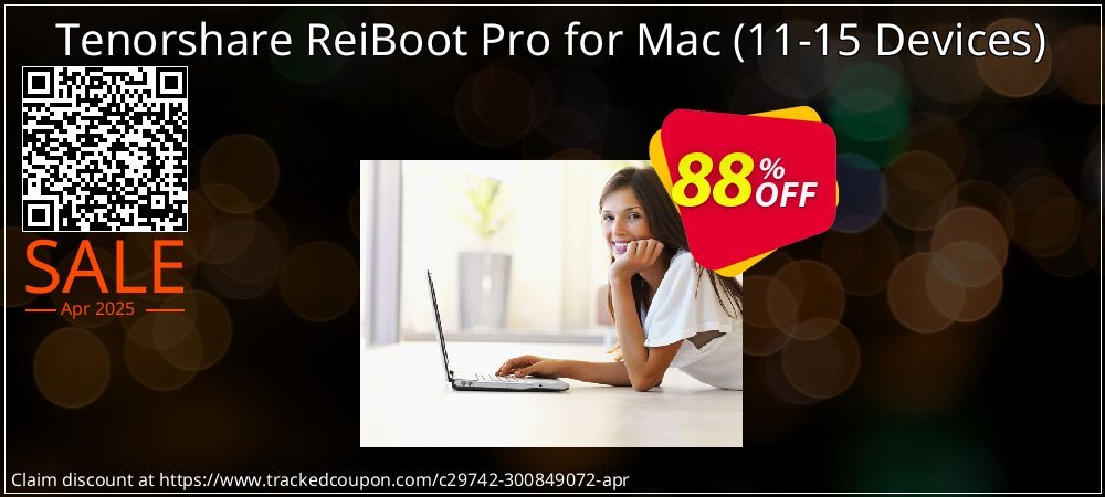 Tenorshare ReiBoot Pro for Mac - 11-15 Devices  coupon on April Fools' Day offering sales