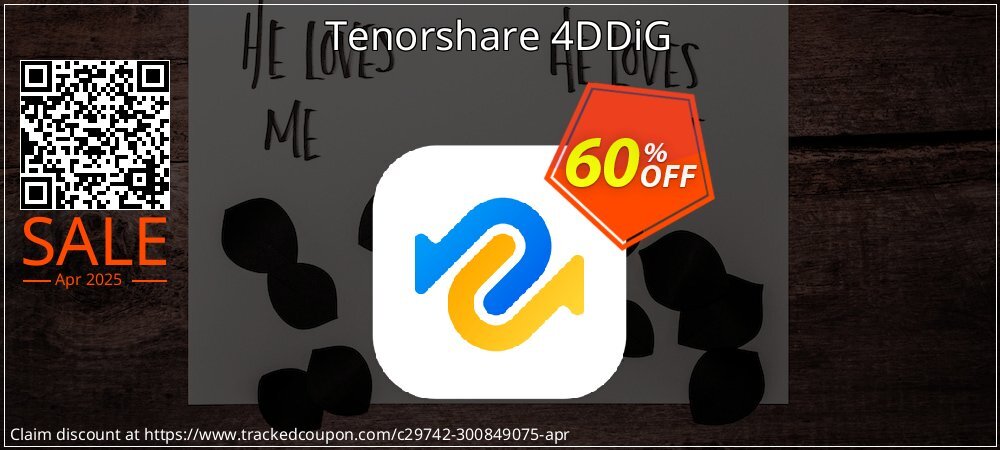 Tenorshare 4DDiG coupon on Mother's Day sales