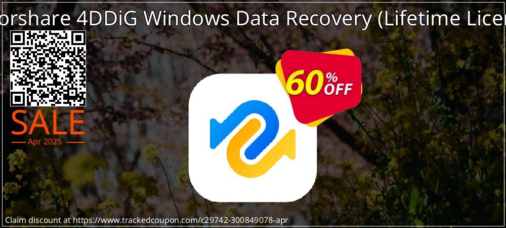 Tenorshare 4DDiG Windows Data Recovery - Lifetime License  coupon on Constitution Memorial Day discount