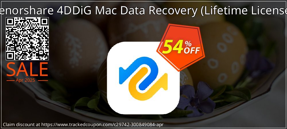 Tenorshare 4DDiG Mac Data Recovery - Lifetime License  coupon on World Day of Music deals