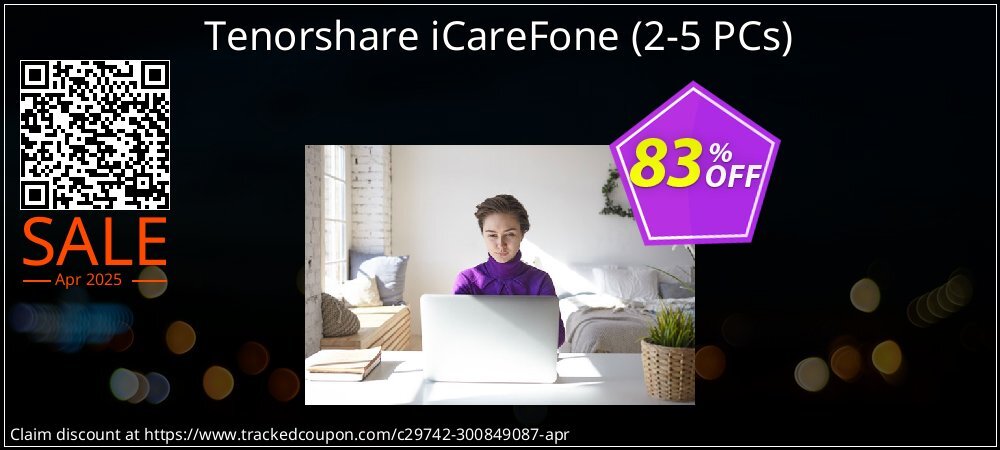 Tenorshare iCareFone - 2-5 PCs  coupon on April Fools' Day offer