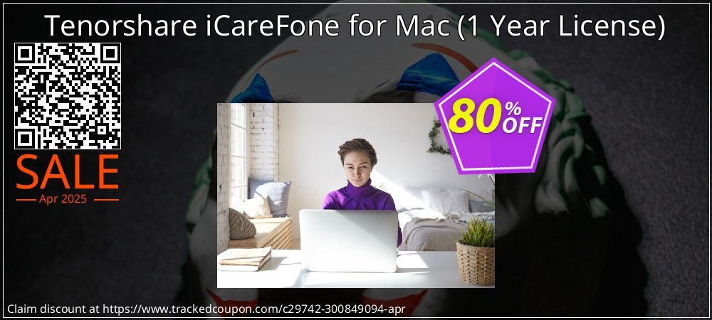 Tenorshare iCareFone for Mac - 1 Year License  coupon on Tell a Lie Day sales