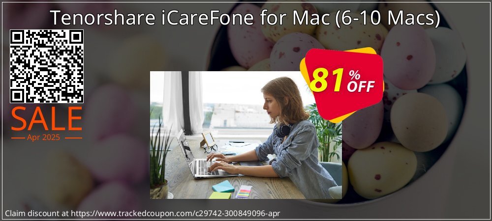 Tenorshare iCareFone for Mac - 6-10 Macs  coupon on World Party Day offer