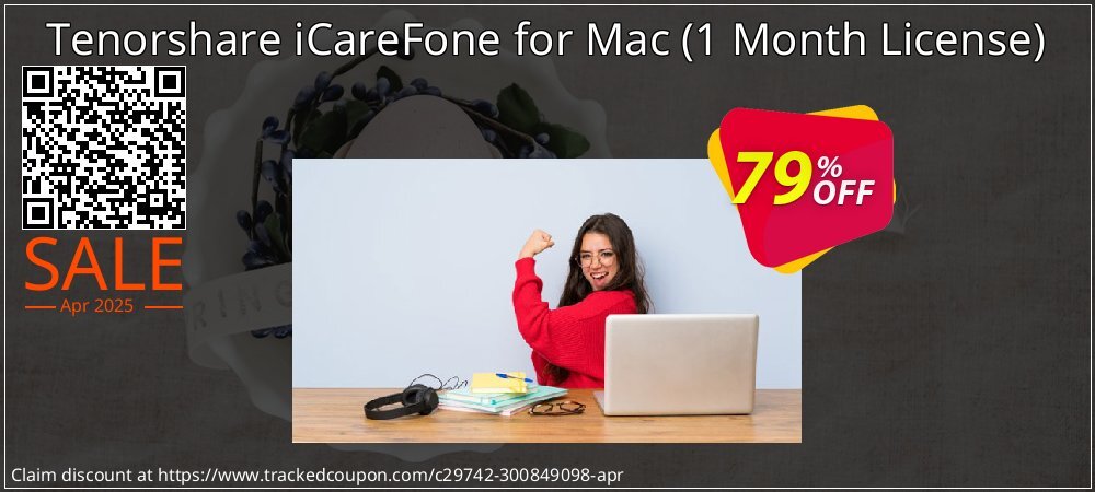 Tenorshare iCareFone for Mac - 1 Month License  coupon on Easter Day offering discount