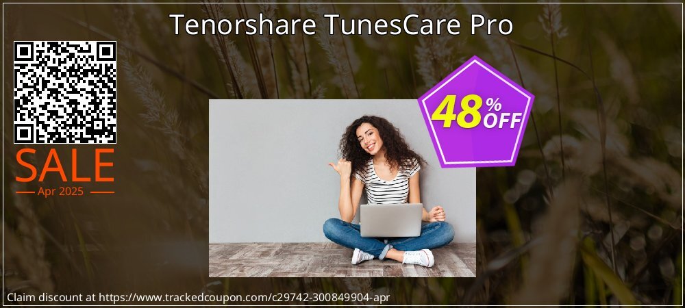 Tenorshare TunesCare Pro coupon on National Smile Day deals