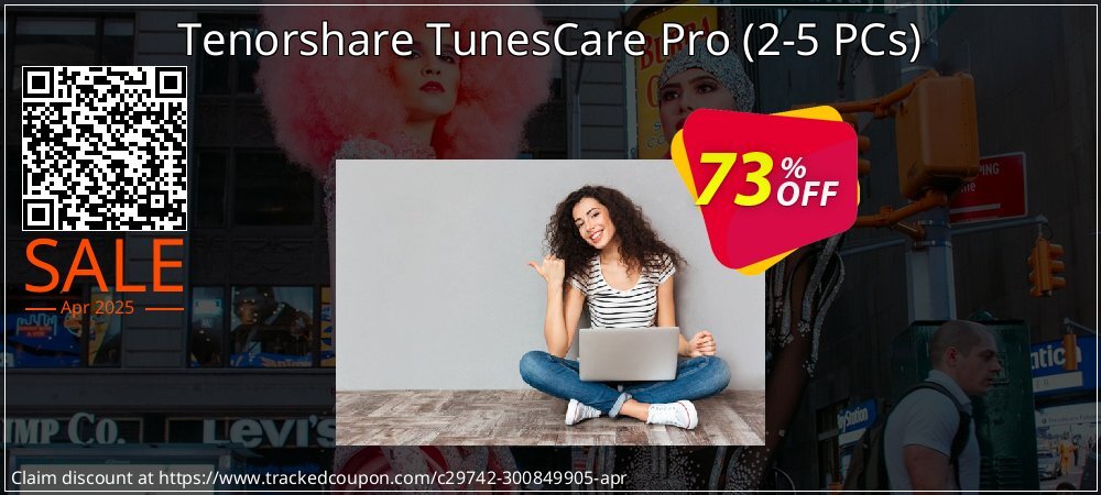 Tenorshare TunesCare Pro - 2-5 PCs  coupon on National Walking Day deals