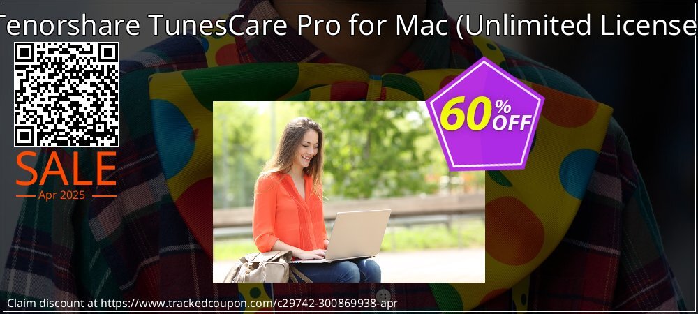 Tenorshare TunesCare Pro for Mac - Unlimited License  coupon on National Pizza Party Day deals