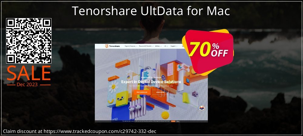 Claim 70% OFF Tenorshare UltData for Mac Coupon discount January, 2023