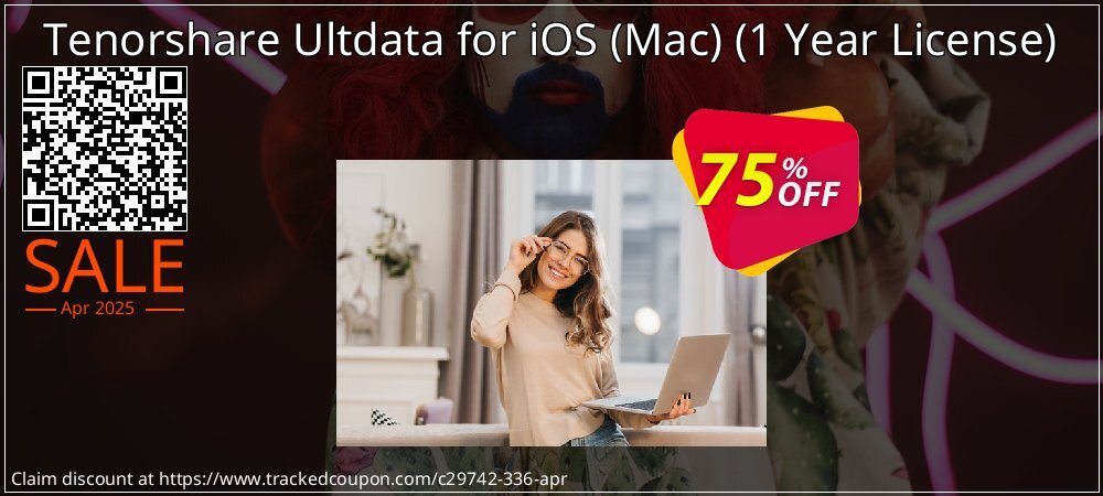 Tenorshare Ultdata for iOS - Mac   - 1 Year License  coupon on Palm Sunday deals