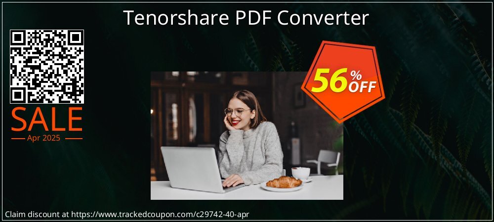 Tenorshare PDF Converter coupon on World Backup Day offer