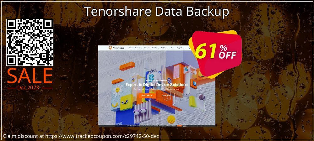 Tenorshare Data Backup coupon on National Champagne Day discount