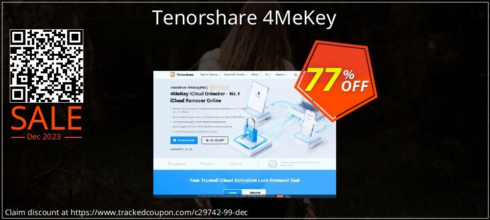 Tenorshare 4MeKey coupon on Valentine's Day super sale