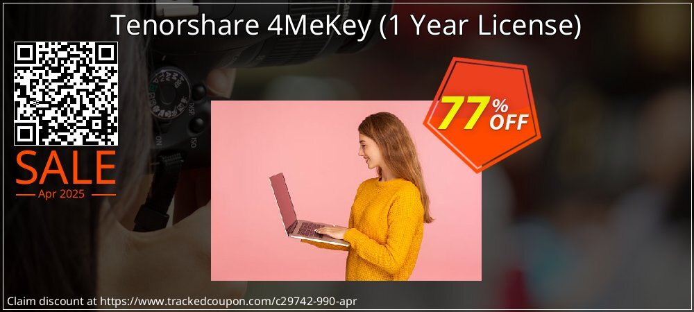 Tenorshare 4MeKey - 1 Year License  coupon on National Walking Day promotions