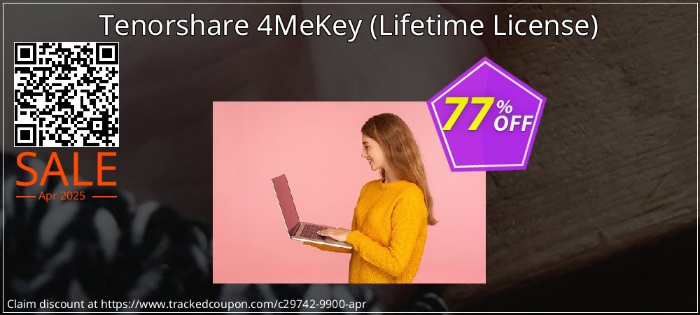 Tenorshare 4MeKey - Lifetime License  coupon on National Walking Day promotions