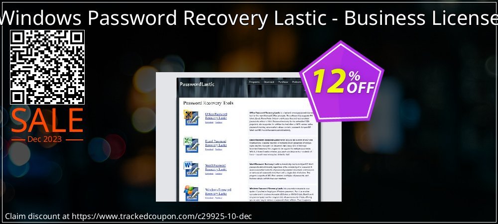 Windows Password Recovery Lastic - Business License coupon on National Walking Day discount