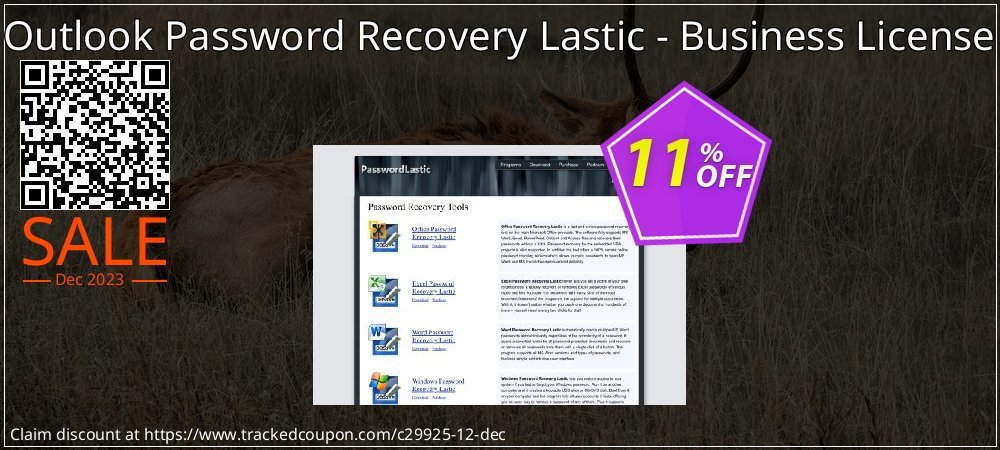 Outlook Password Recovery Lastic - Business License coupon on April Fools' Day offering sales
