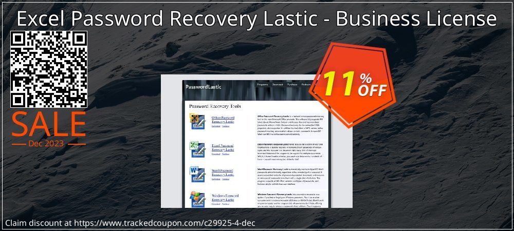 Excel Password Recovery Lastic - Business License coupon on Tell a Lie Day super sale