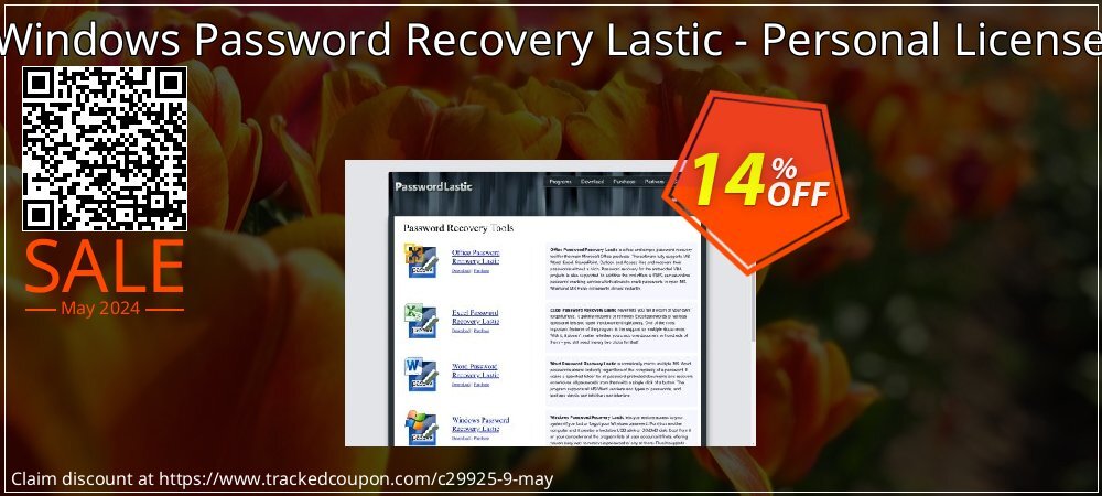 Windows Password Recovery Lastic - Personal License coupon on World Password Day discount