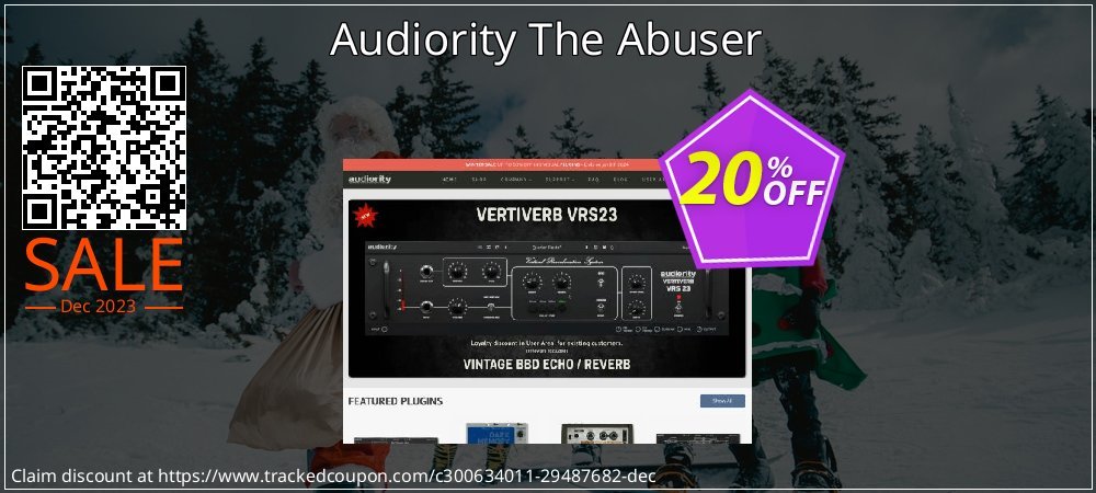 Audiority The Abuser coupon on Working Day offering discount