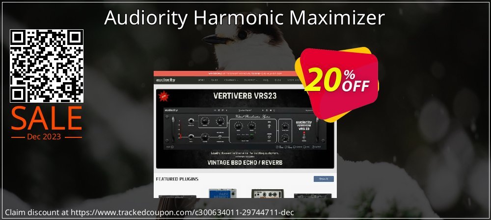 Audiority Harmonic Maximizer coupon on National Loyalty Day offer