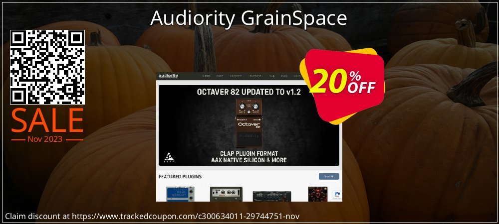 Audiority GrainSpace coupon on Macintosh Computer Day offer