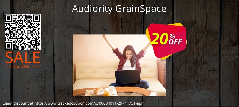 Audiority GrainSpace coupon on World Party Day offering sales