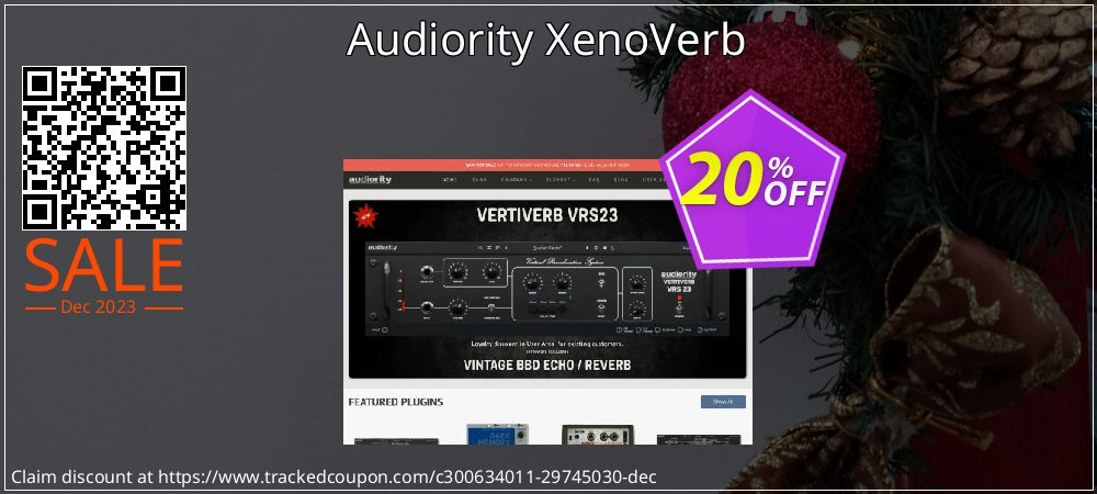 Audiority XenoVerb coupon on World Backup Day offering discount