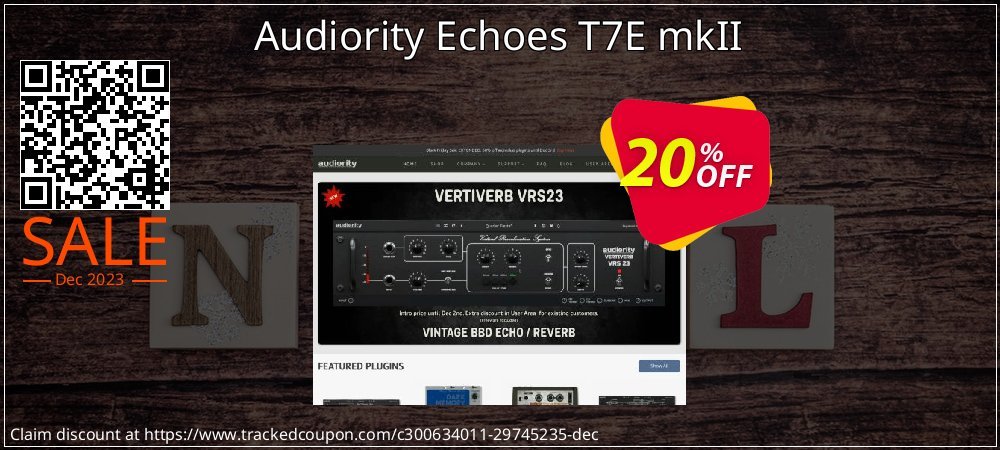 Audiority Echoes T7E mkII coupon on National Walking Day discount