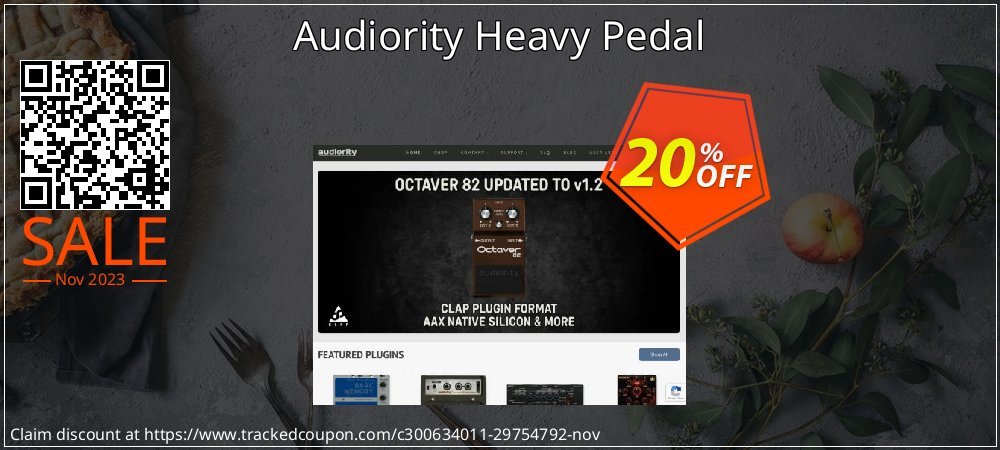 Audiority Heavy Pedal coupon on National Memo Day discount