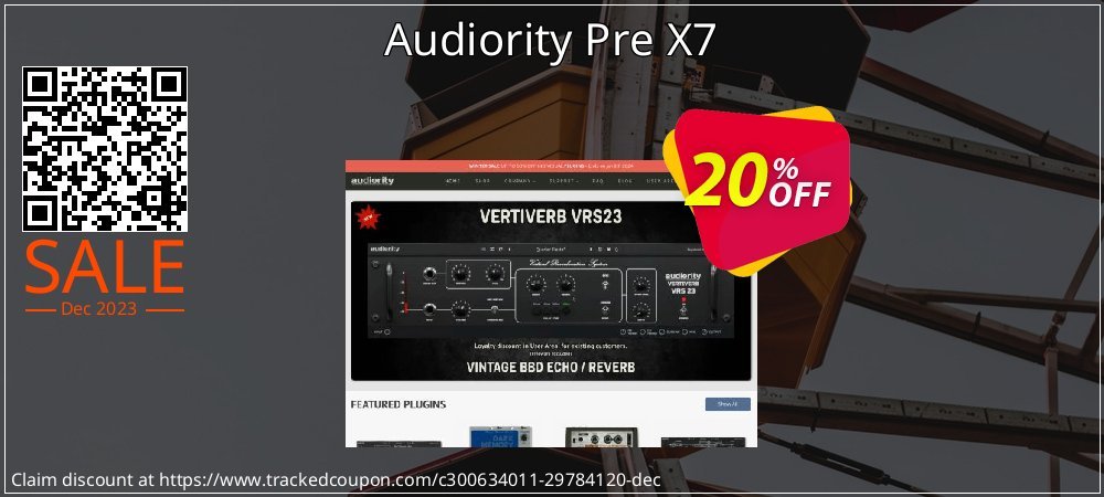 Audiority Pre X7 coupon on National Walking Day promotions