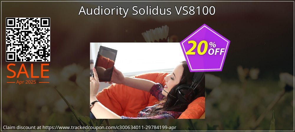 Audiority Solidus VS8100 coupon on April Fools' Day offering sales