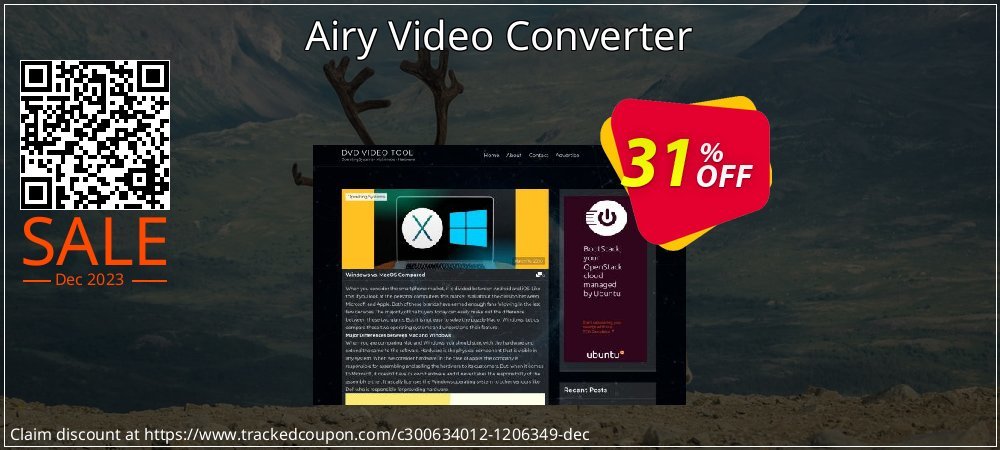 Airy Video Converter coupon on World Password Day offer