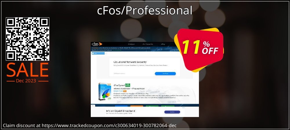 cFos/Professional coupon on April Fools' Day discount