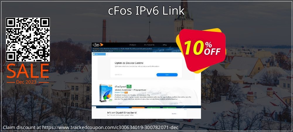 cFos IPv6 Link coupon on Palm Sunday deals