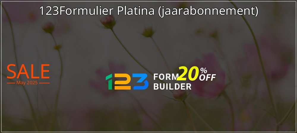 123Formulier Platina - jaarabonnement  coupon on World Party Day sales