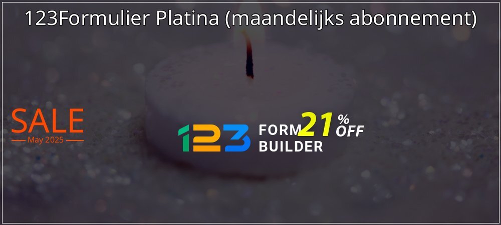 123Formulier Platina - maandelijks abonnement  coupon on April Fools' Day deals