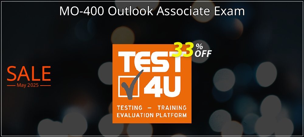 MO-400 Outlook Associate Exam coupon on April Fools' Day super sale