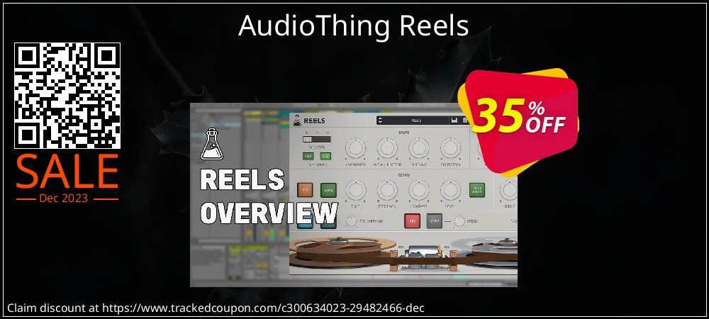 AudioThing Reels coupon on Palm Sunday sales