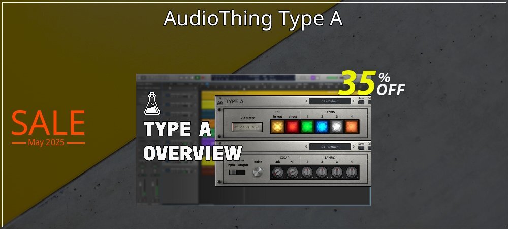 AudioThing Type A coupon on Tell a Lie Day offering sales