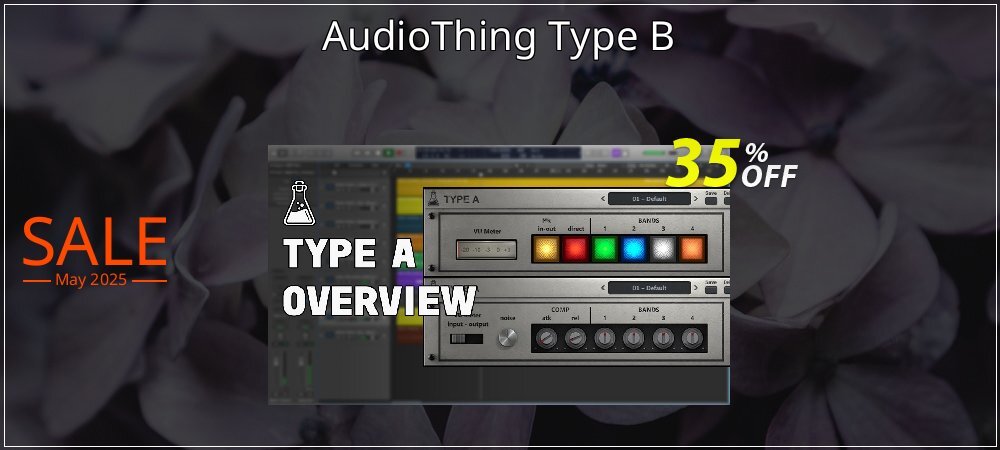 AudioThing Type B coupon on Easter Day offering sales