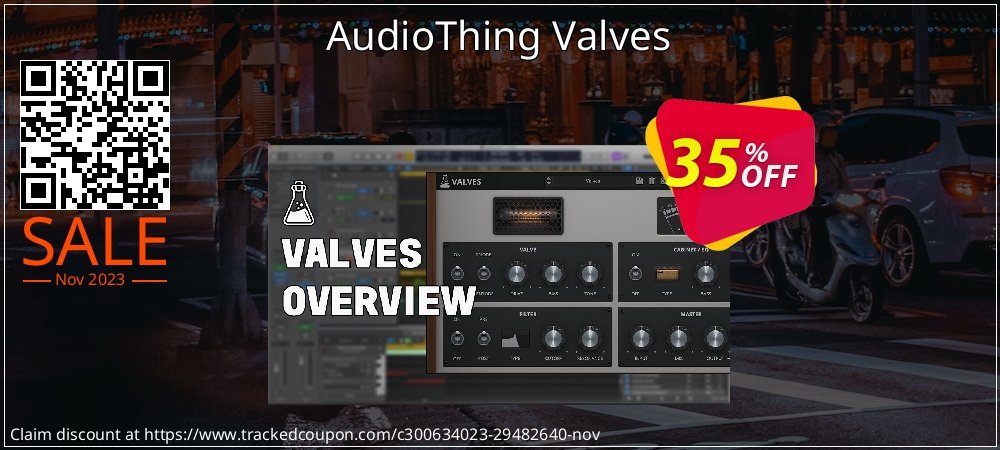 AudioThing Valves coupon on National Walking Day offering discount