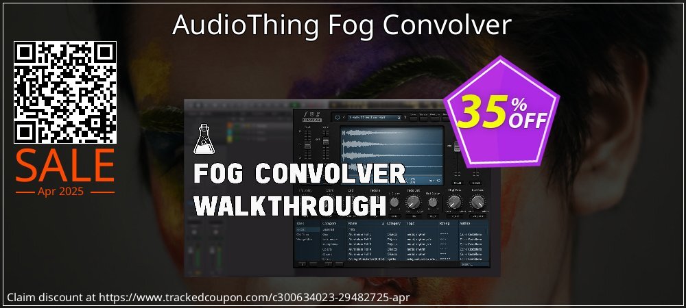 AudioThing Fog Convolver coupon on National Walking Day promotions