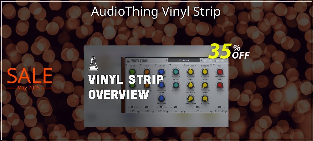 AudioThing Vinyl Strip coupon on Graduation 2025 deals