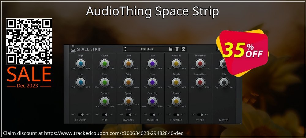 AudioThing Space Strip coupon on National Walking Day super sale