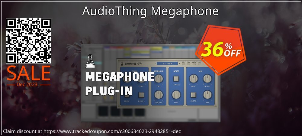 AudioThing Megaphone coupon on World Party Day promotions