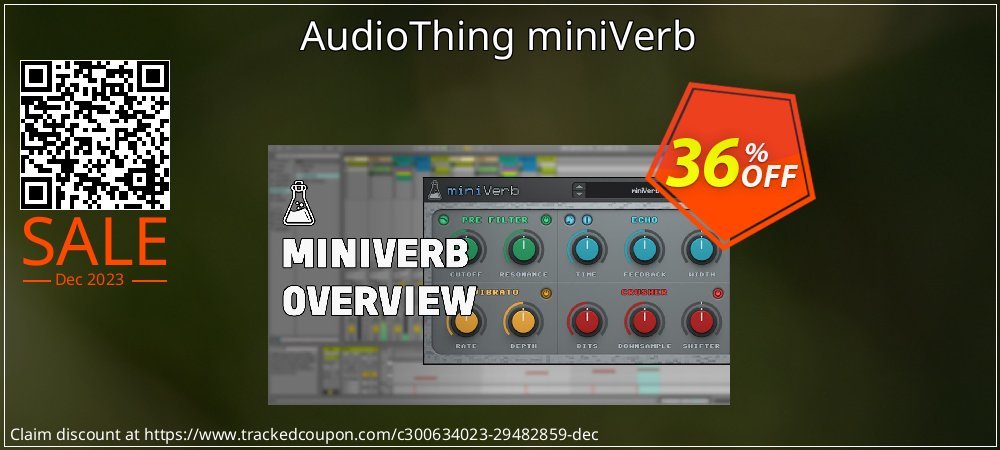 AudioThing miniVerb coupon on Tell a Lie Day discounts